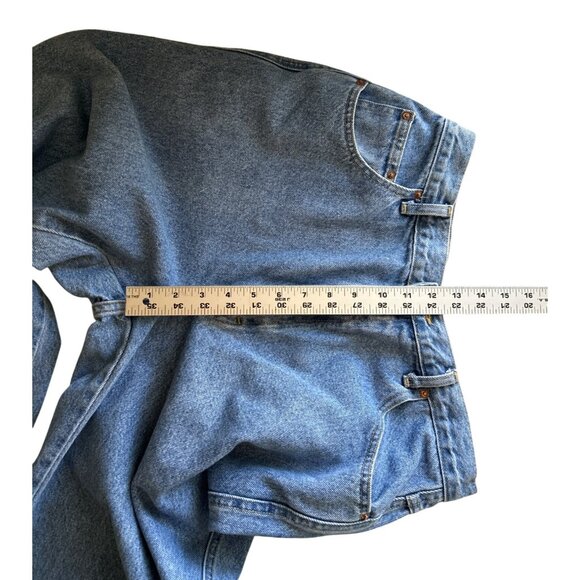 Vintage Cactus Mom Jeans High-Waisted Light Blue Denim Tapered Leg Size 16 - Picture 5 of 9